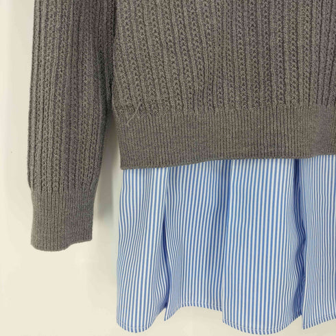 スナイデル snidel 25aw シャツコンビチュニック レディース JPN:0