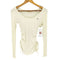 アンドマリー AND MARY Lala shirring ribbon tops レディース FREE