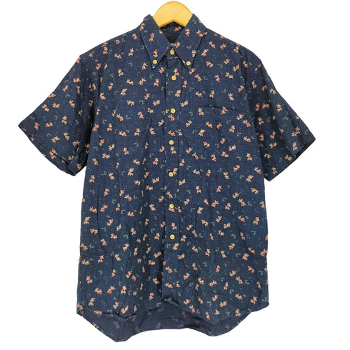 CHE-ST DESIGN 金魚 和柄 レギュラーシャツ メンズ L