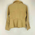 NORTH BEACH lamb leather&mink fur ラムレザー ミンクファー フックボタンレザージャケット レディース M