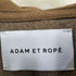 アダムエロペ Adam et Rope ベロアオーバーダイハーフジップパーカー レディース L
