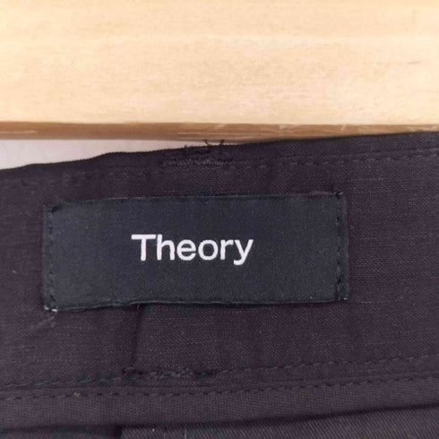 セオリー theory センタープレス リネンレーヨン スラックス メンズ 30