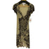 KHAKI KREW / Y2K ドット&ペイズリー カシュクール ワンピース レディース import:S