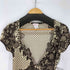 KHAKI KREW / Y2K ドット&ペイズリー カシュクール ワンピース レディース import:S