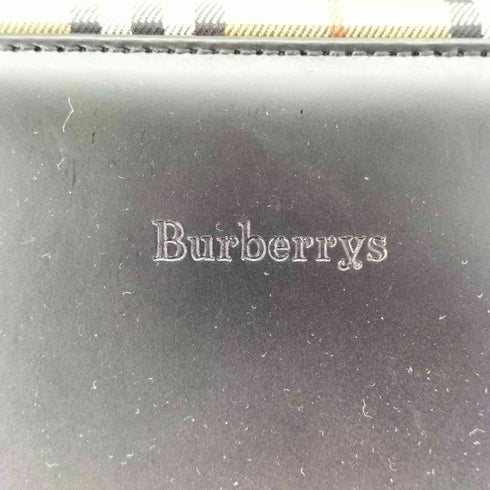 バーバリーズ BURBERRYS ノバチェック レザー ハンドバッグ レディース