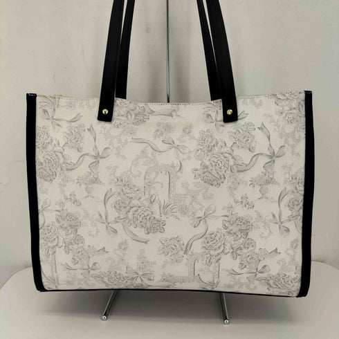 メゾンドフルール Maison de FLEUR フラワープリントトートバッグ レディース