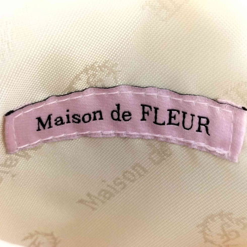 メゾンドフルール Maison de FLEUR フラワープリントトートバッグ レディース