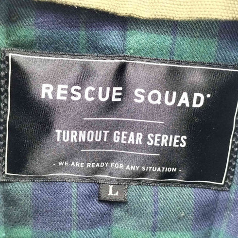 RESCUE SQUAD 裏地チェック ハンティングジャケット military メンズ JPN:L