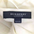 バーバリーロンドン BURBERRY LONDON ロゴ刺繍 フリルネック スリーブチェックライン 半袖カットソー レディース 160A