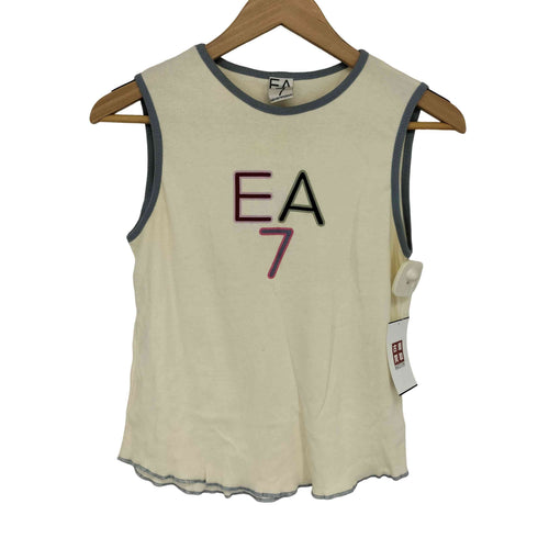 エンポリオアルマーニイーエーセブン EMPORIO ARMANI EA7 プリントタンクトップ レディース import:L