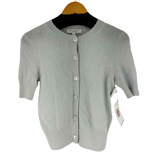 バナナリパブリック BANANA REPUBLIC カシミヤ100% s/s カーディガン レディース JPN:S