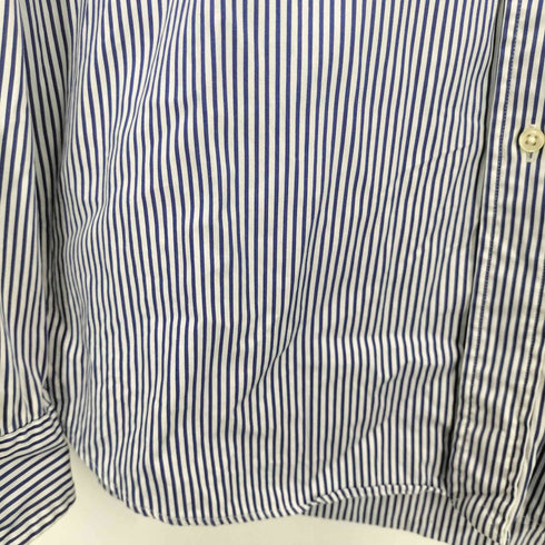 ラルフローレン RALPH LAUREN 90S CUSTOM FIT ストライプ ボタンダウンシャツ メンズ XL