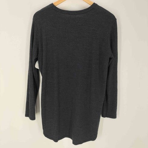 habille ラウンドカット ウールクルーネックカットソー レディース