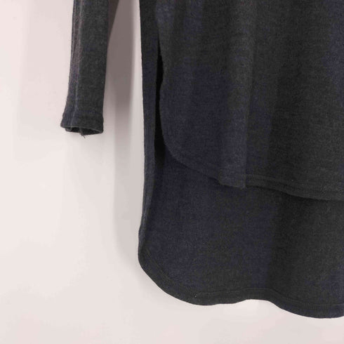 habille ラウンドカット ウールクルーネックカットソー レディース