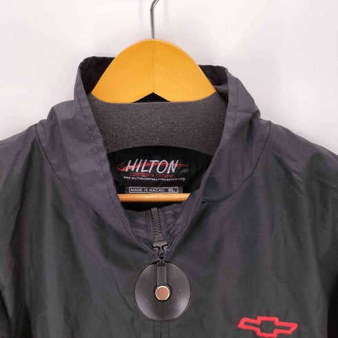 ヒルトン HILTON 90S ファイヤーパターンナイロンジャケット メンズ XL
