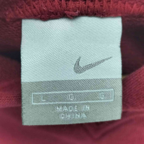 ナイキ NIKE 00S 銀タグ 胸元ワンポイントロゴ刺繍 パーカー メンズ L