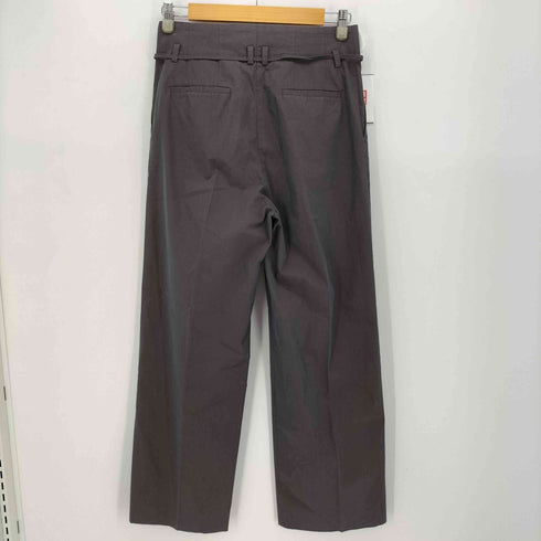 デプレ DES PRES コットンナイロンパウダリーワッシャー ハイウエストパンツ レディース JPN:36