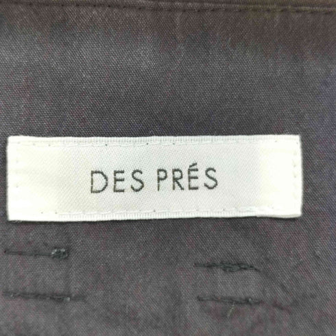 デプレ DES PRES コットンナイロンパウダリーワッシャー ハイウエストパンツ レディース JPN:36