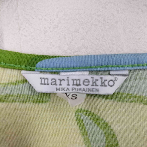 マリメッコ marimekko コットンポリ 花柄ワンピース レディース JPN:XS