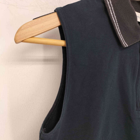 モンクレール MONCLER ノースリーブ ハーフジップカットソー レディース import:S