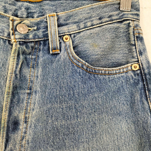 リーバイス Levis 501 90s USA製 FOR WOMEN ボタンフライデニムパンツ レディース W29