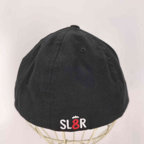クイックシルバー Quiksilver FLEXFIT 8刺繍 6パネル ベースボールキャップ メンズ S-M