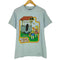 STEVEN RHODES フロントプリントクルーネックTシャツ メンズ M