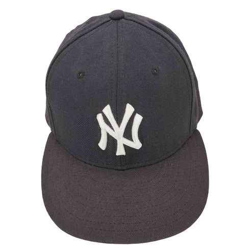 ニューエラ NEW ERA 90S MADE IN USA NY刺繍 6パネルベースボールキャップ グレーブリム メンズ 7 5/8 61cm