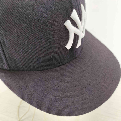 ニューエラ NEW ERA 90S MADE IN USA NY刺繍 6パネルベースボールキャップ グレーブリム メンズ 7 5/8 61cm