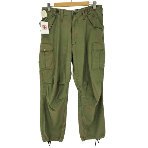 ユーエスアーミー U.S. ARMY 57年?納入 Blue Anchor Overall Co.製 M-1951 フィールドパンツ アルミジップ&アルミスナップ メンズ