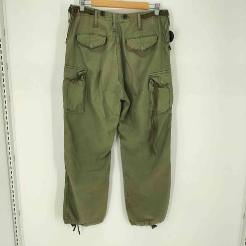 ユーエスアーミー U.S. ARMY 57年?納入 Blue Anchor Overall Co.製 M-1951 フィールドパンツ アルミジップ&アルミスナップ メンズ
