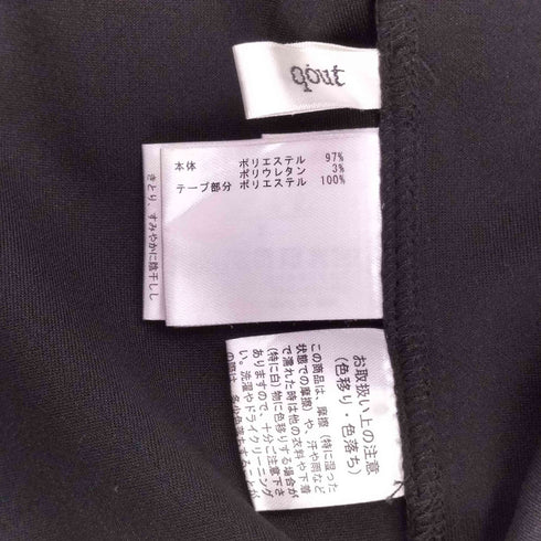 qout サイドライン ストレッチワンピース レディース JPN:M