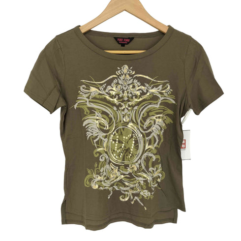 ユキトリイ YUKI TORII デザインプリント Tシャツ レディース