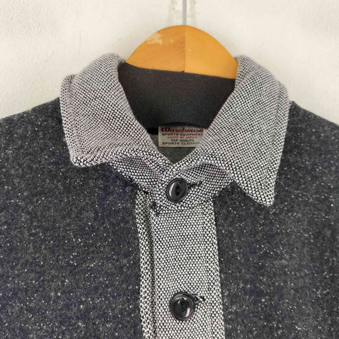ウエアハウス WAREHOUSE RECYCLE HEATHER YARN CARDIGAN ごま塩 Salt&Pepper メンズ 40