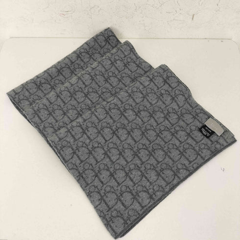 ディオール Dior トロッター柄 ウール マフラー レディース FREE