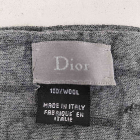 ディオール Dior トロッター柄 ウール マフラー レディース FREE