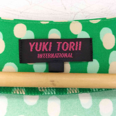 ユキトリイ YUKI TORII ドットデザインカットソー レディース JPN:40