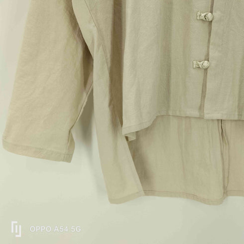 ネオス NEOS ADDICTIVE DESIGN ビッグシルエット カンフーシャツ メンズ JPN:M