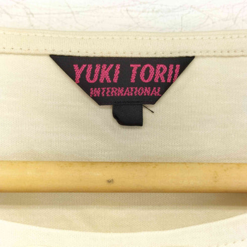 ユキトリイ YUKI TORII テープデザイン Tシャツ レディース