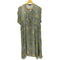 ザラ ZARA ZW COLLECTION プリント柄ワンピース レディース import:XS