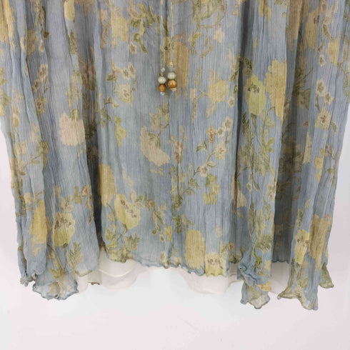 ザラ ZARA ZW COLLECTION プリント柄ワンピース レディース import:XS