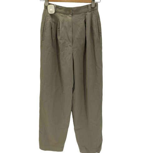 エンポリオアルマーニ EMPORIO ARMANI 2タックウールスラックス レディース 42