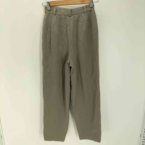 エンポリオアルマーニ EMPORIO ARMANI 2タックウールスラックス レディース 42