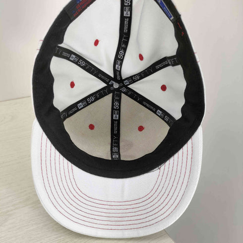 ニューエラ NEW ERA 59FIFTY チームロゴ刺繍 ストライプ 6パネルベースボールキャップ メンズ 7 1/2 60cm
