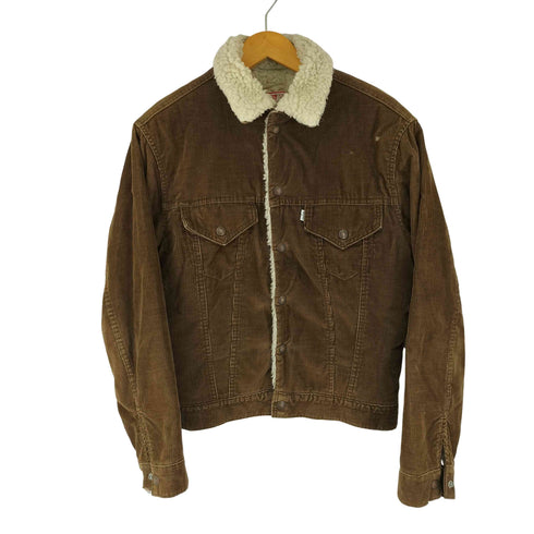 リーバイス Levis 70s USA製 コーデュロイ ボア シェルパ ジャケット メンズ US:38