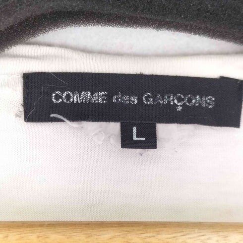 コムデギャルソン COMME des GARCONS 10SS クロスパッチ メッセージ プリント S/S Tシャツ メンズ JPN:L