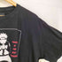 フロントアニメプリントクルーネックTシャツ メンズ XL