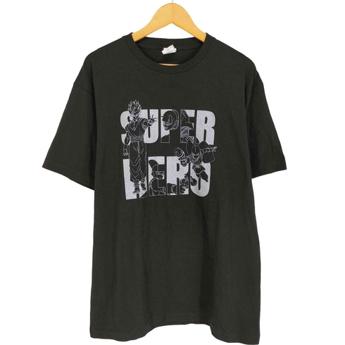 キャラクタープリントクルーネックTシャツ メンズ XL