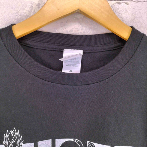 キャラクタープリントクルーネックTシャツ メンズ XL