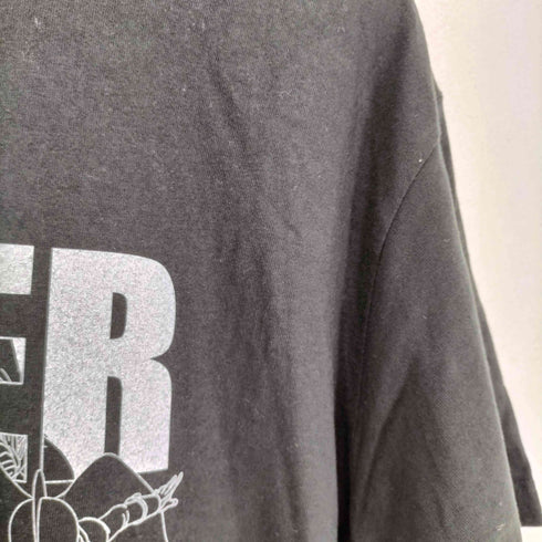 キャラクタープリントクルーネックTシャツ メンズ XL